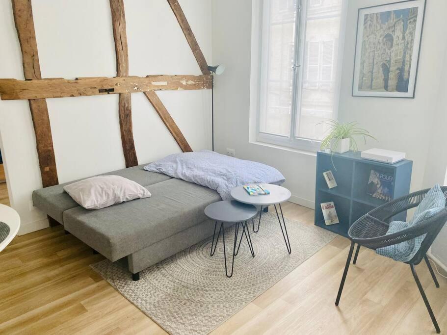 Les Beaux Arts, Appartement Au Coeur De روان المظهر الخارجي الصورة